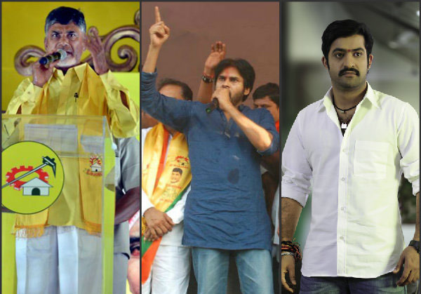 pawan kalyan,jr ntr,chandrababu naidu,pushkaralu invitation,tdp government  పవన్ భయంతో జూనియర్ చెంతకు బాబు!